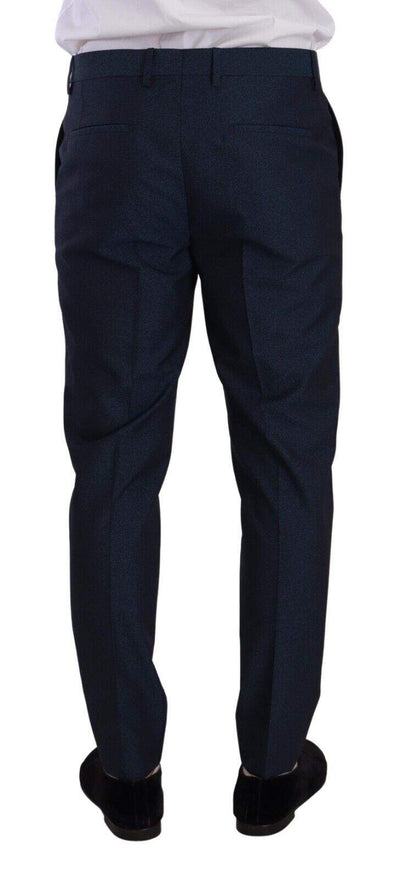 Dolce & Gabbana Dark Blue Formal Dress Trouser Dress Pants #men, Blue, Dolce & Gabbana, feed-1, IT50 | L, Jeans & Pants - Men - Clothing at SEYMAYKA
