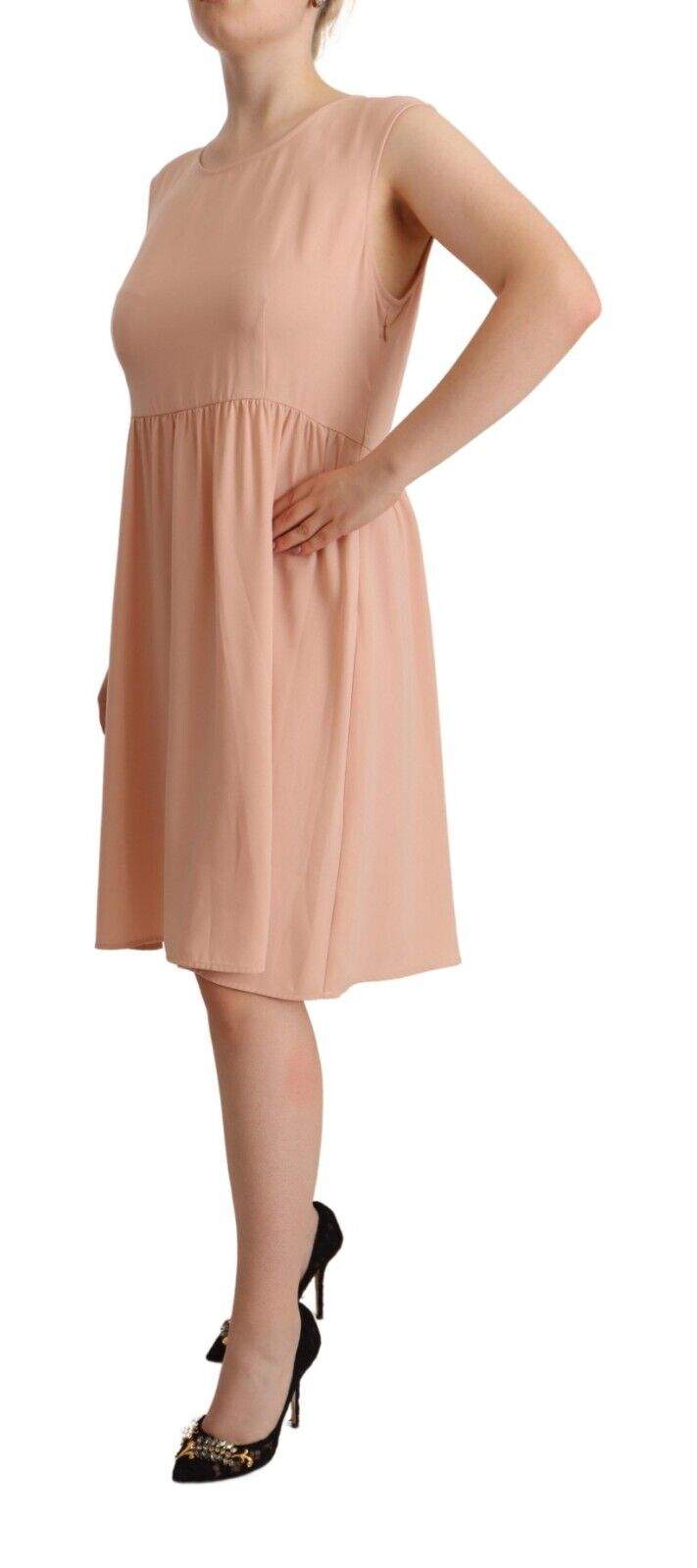 Twinset  Shift Knee Length Dress Beige, Dresses - Women - Clothing, feed-1, IT48|XXL, Twinset at SEYMAYKA