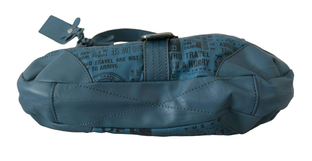 WAYFARER Shoulder Handbag Printed Purse  Blue Blue, feed-1, Shoulder Bags - Women - Bags, WAYFARER at SEYMAYKA