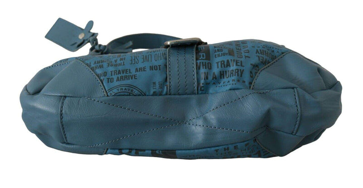 WAYFARER Shoulder Handbag Printed Purse  Blue Blue, feed-1, Shoulder Bags - Women - Bags, WAYFARER at SEYMAYKA