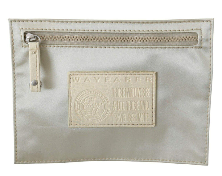 WAYFARER White Zippered Coin Holder Wallet feed-1, Wallets - Women - Bags, WAYFARER, White at SEYMAYKA