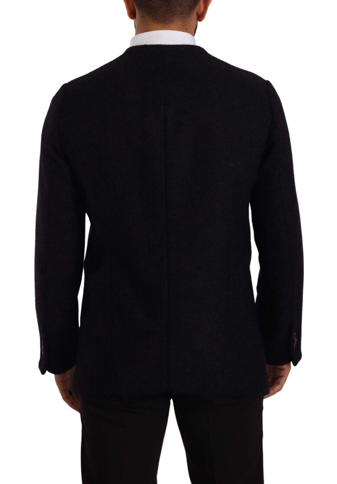Dolce & Gabbana Gray Alpaca Button Down  Coat Jacket #men, Dolce & Gabbana, feed-1, Gray, IT48 | M, Jackets - Men - Clothing at SEYMAYKA