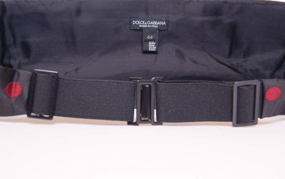 Dolce & Gabbana Black Waist Smoking Tuxedo Cummerbund Belt #men, Accessories - New Arrivals, Black, Cummerbund - Men - Accessories, Dolce & Gabbana, feed-agegroup-adult, feed-color-black, feed-gender-male, IT44 | XS, IT48 | M, IT50 | L, IT56 | XXL at SEYMAYKA