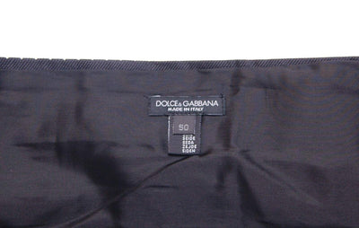 Dolce & Gabbana Black Waist Smoking Tuxedo Cummerbund Belt #men, Accessories - New Arrivals, Black, Cummerbund - Men - Accessories, Dolce & Gabbana, feed-agegroup-adult, feed-color-black, feed-gender-male, IT44 | XS, IT46 | S, IT50 | L at SEYMAYKA