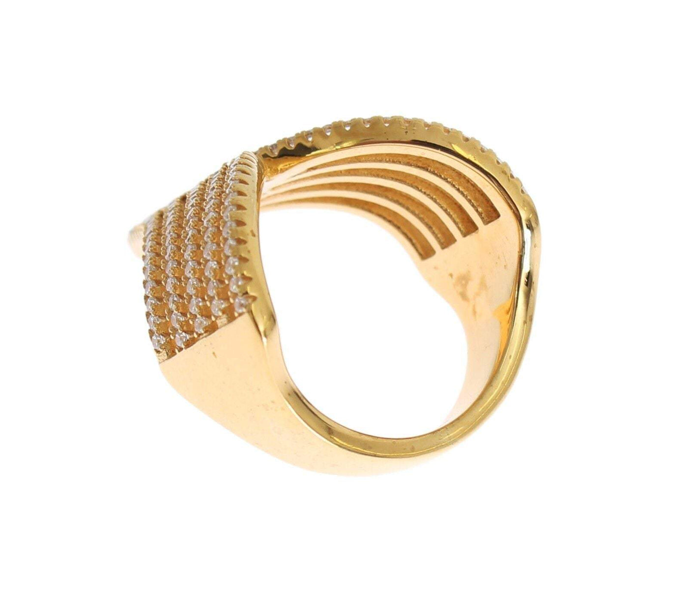 Nialaya Gold 925 Sterling Silver Ring 5, EU57 | US8, feed-1, Gold, Nialaya, Rings - Women - Jewelry at SEYMAYKA