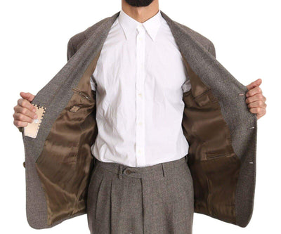 Fendi Brown Wool Regular Single  Breasted Suit #men, Brown, feed-agegroup-adult, feed-color-Brown, feed-gender-male, Fendi, IT52 | L, IT54 | XL, Suits - Men - Clothing at SEYMAYKA