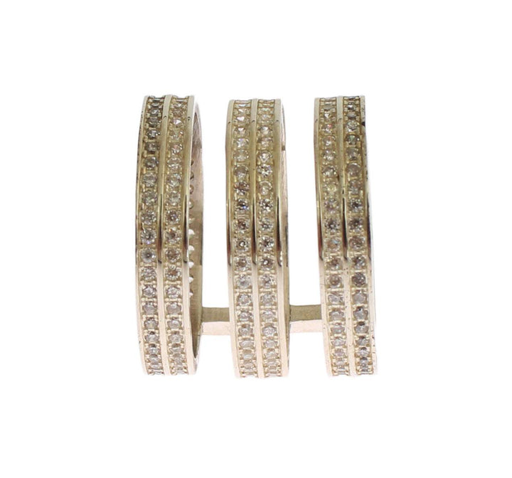 Nialaya Authentic  Clear CZ 925 Sterling Silver Ring EU49 | US5, EU52 | US6, EU54 | US7, EU56 | US8, feed-1, Nialaya, Rings - Women - Jewelry, Silver at SEYMAYKA