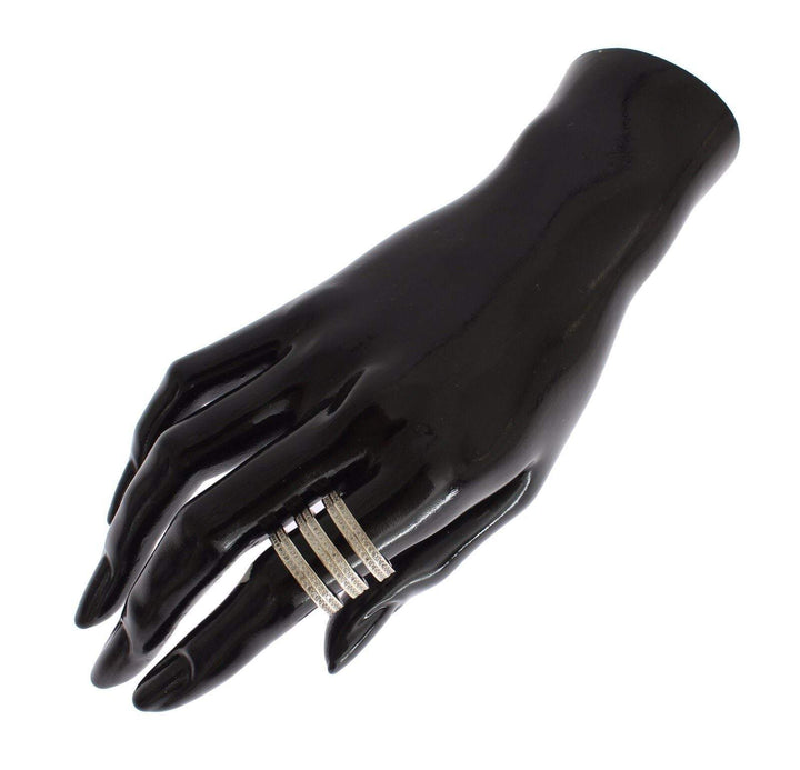 Nialaya Authentic  Clear CZ 925 Sterling Silver Ring EU49 | US5, EU52 | US6, EU54 | US7, EU56 | US8, feed-1, Nialaya, Rings - Women - Jewelry, Silver at SEYMAYKA