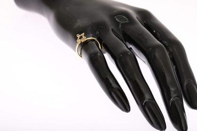 Nialaya Gold 925 Silver Authentic Star Ring Dolce & Gabbana, EU54 | US7, EU56 | US8, feed-1, Gold, Rings - Women - Jewelry at SEYMAYKA
