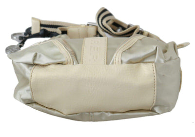 WAYFARER White Shoulder Crossbody Sling Fabric Purse feed-1, Shoulder Bags - Women - Bags, WAYFARER, White at SEYMAYKA