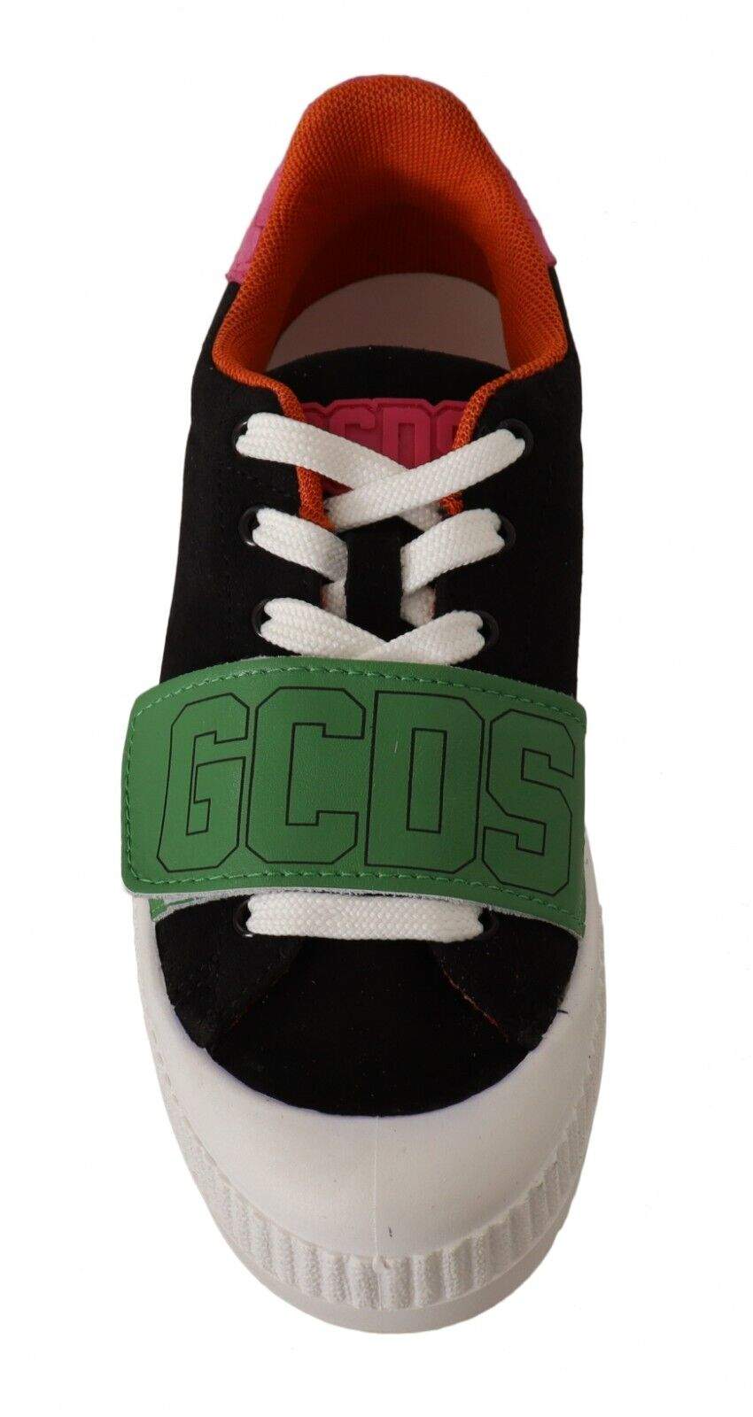 GCDS Multicolor Suede Low Top Lace Up  Sneakers Shoes EU38/US7.5, feed-1, GCDS, Multicolor, Sneakers - Women - Shoes at SEYMAYKA