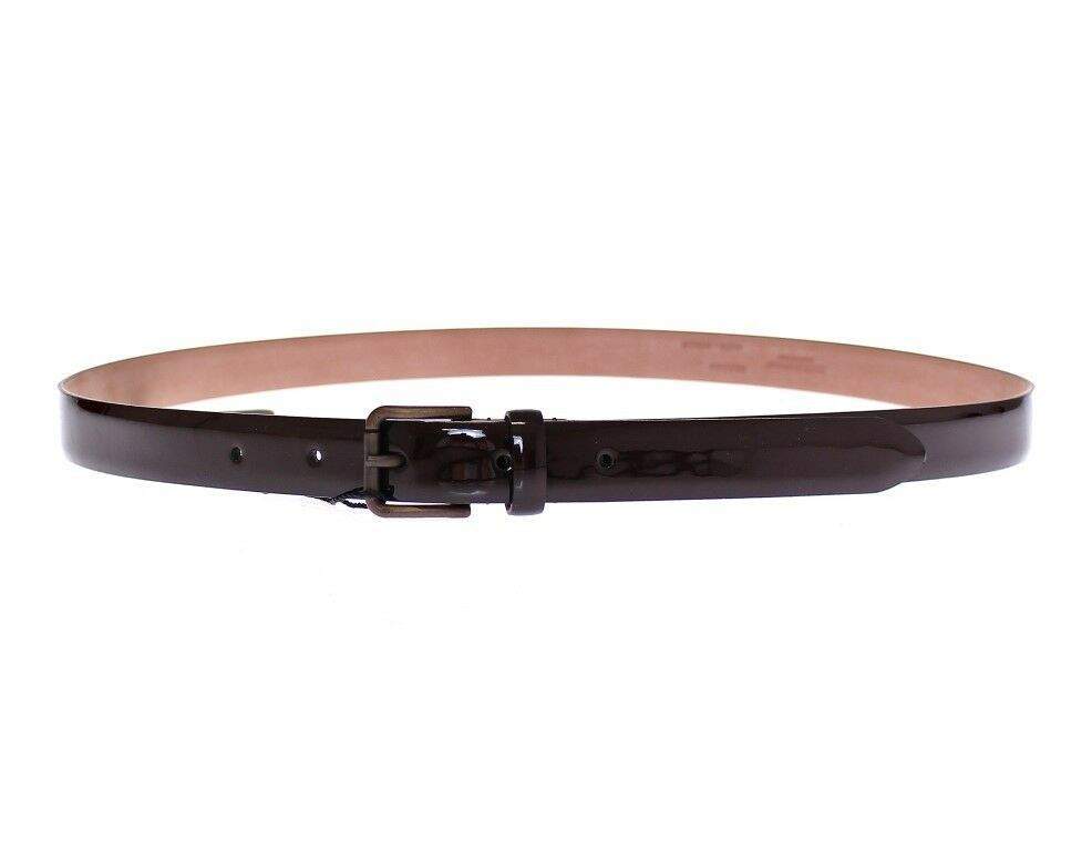 Dolce & Gabbana Brown Leather Logo Belt Cintura Belt 75 cm / 30 Inches, 85 cm / 34 Inches, 90 cm / 36 Inches, 95 cm / 38 Inches, Belts - Women - Accessories, Brown, Dolce & Gabbana, feed-agegroup-adult, feed-color-Brown, feed-gender-female at SEYMAYKA