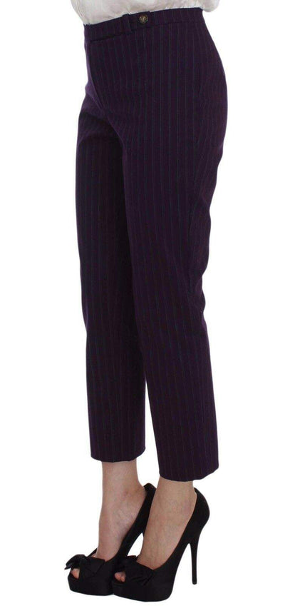 Purple Striped Stretch Coat Blazer Pants Suit BENCIVENGA, IT48 | XL, Purple, Suits & Blazers - Women - Clothing, Women - New Arrivals at SEYMAYKA