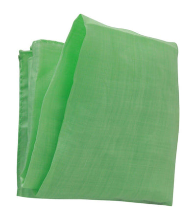 Versace Apple Green Linen Square Foulard Head Wrap Scarf feed-1, Green, Scarves - Women - Accessories, Versace at SEYMAYKA