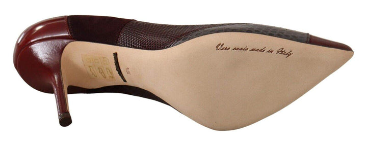 Dolce & Gabbana Multicolor Exotic Leather Heels Pumps Dolce & Gabbana, EU37.5/US7, feed-1, Multicolor, Pumps - Women - Shoes at SEYMAYKA