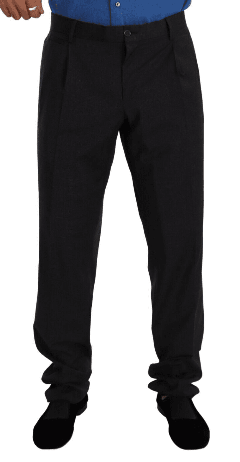 Dolce & Gabbana Gray Dress Trouser VENTANNI Dress Pants #men, Dolce & Gabbana, feed-1, Gray, IT54 | XL, Jeans & Pants - Men - Clothing at SEYMAYKA