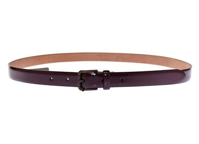 Dolce & Gabbana Purple Leather Logo Cintura Gürtel Belt #women, 75 cm / 30 Inches, 85 cm / 34 Inches, 95 cm / 38 Inches, Accessories - New Arrivals, Belts - Women - Accessories, Dolce & Gabbana, feed-agegroup-adult, feed-color-purple, feed-gender-female, Purple at SEYMAYKA