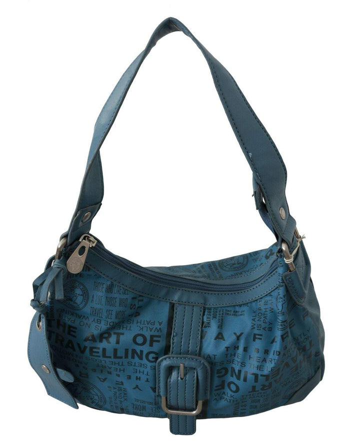 WAYFARER Shoulder Handbag Printed Purse  Blue Blue, feed-1, Shoulder Bags - Women - Bags, WAYFARER at SEYMAYKA