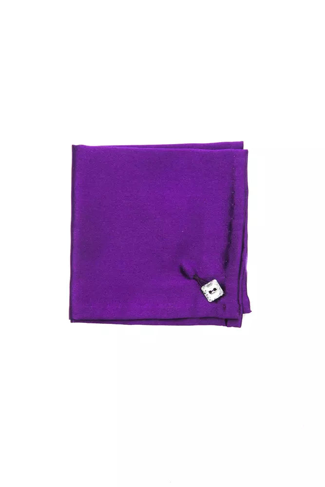 Billionaire Italian Couture Purple Sisal Ties &Amp; Bowty