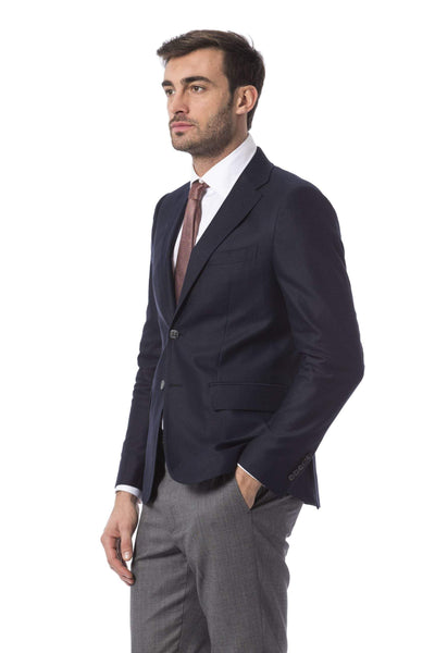 Billionaire Italian two buttons Couture Blazer #men, Billionaire Italian Couture, Blazers - Men - Clothing, Blue, feed-agegroup-adult, feed-color-Blue, feed-gender-male, IT48 | M, IT50 | L, IT52 | L, IT54 | XL, IT56 | XXL, IT58 | 3XL at SEYMAYKA