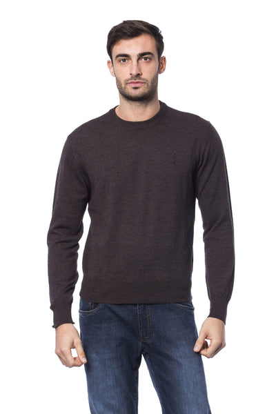 Billionaire Italian Couture Marr Brown Sweater #men, 3XL, Billionaire Italian Couture, Brown, feed-color-Brown, feed-gender-adult, feed-gender-male, L, M, S, Sweaters - Men - Clothing, XL, XXL at SEYMAYKA