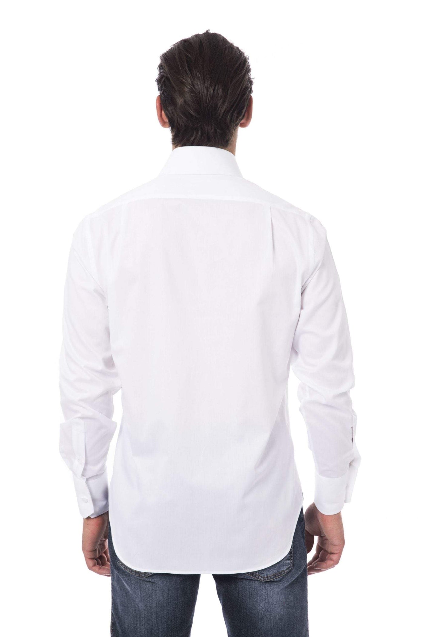 Billionaire Italian Couture regular fit personalized buttones Shirt #men, Billionaire Italian Couture, feed-agegroup-adult, feed-color-White, feed-gender-male, IT46 | S, Shirts - Men - Clothing, White at SEYMAYKA