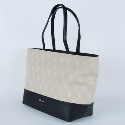 Blumarine Nero Cotton Shoulder Bag Blumarine, feed-1, Nero, Shoulder Bags - Women - Bags at SEYMAYKA