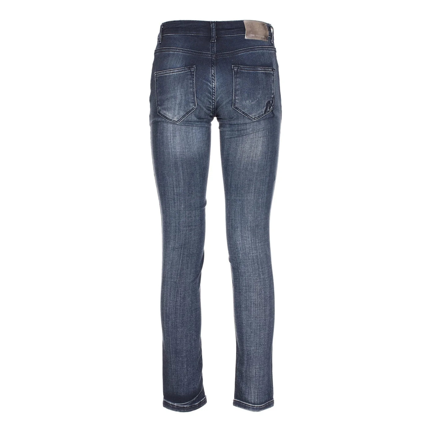 Maison Espin Blue Cotton Jeans & Pant Blue, feed-agegroup-adult, feed-color-Blue, feed-gender-female, Jeans & Pants - Women - Clothing, Maison Espin, W26 | IT40, W27 | IT41 at SEYMAYKA