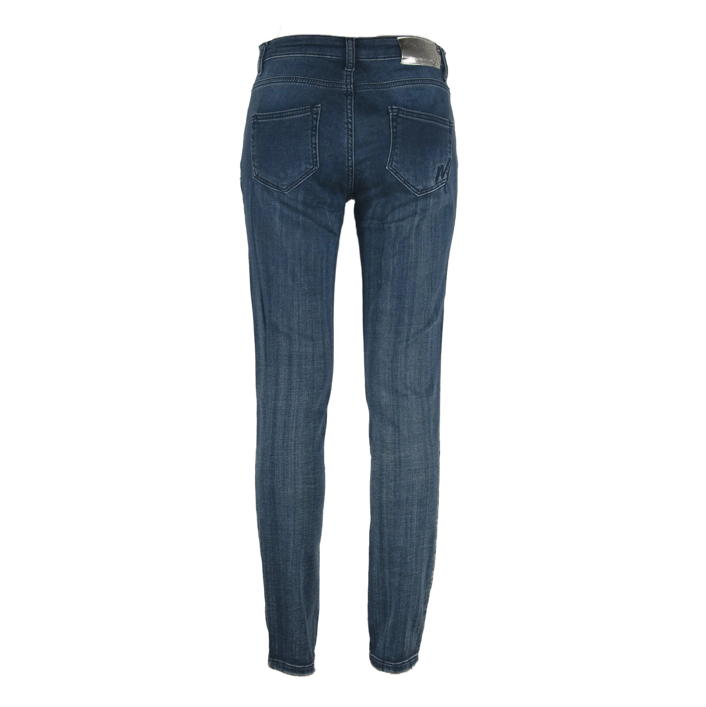 Maison Espin Blue Cotton Jeans & Pant Blue, feed-agegroup-adult, feed-color-Blue, feed-gender-female, Jeans & Pants - Women - Clothing, Maison Espin, W26 | IT40, W29 | IT43 at SEYMAYKA