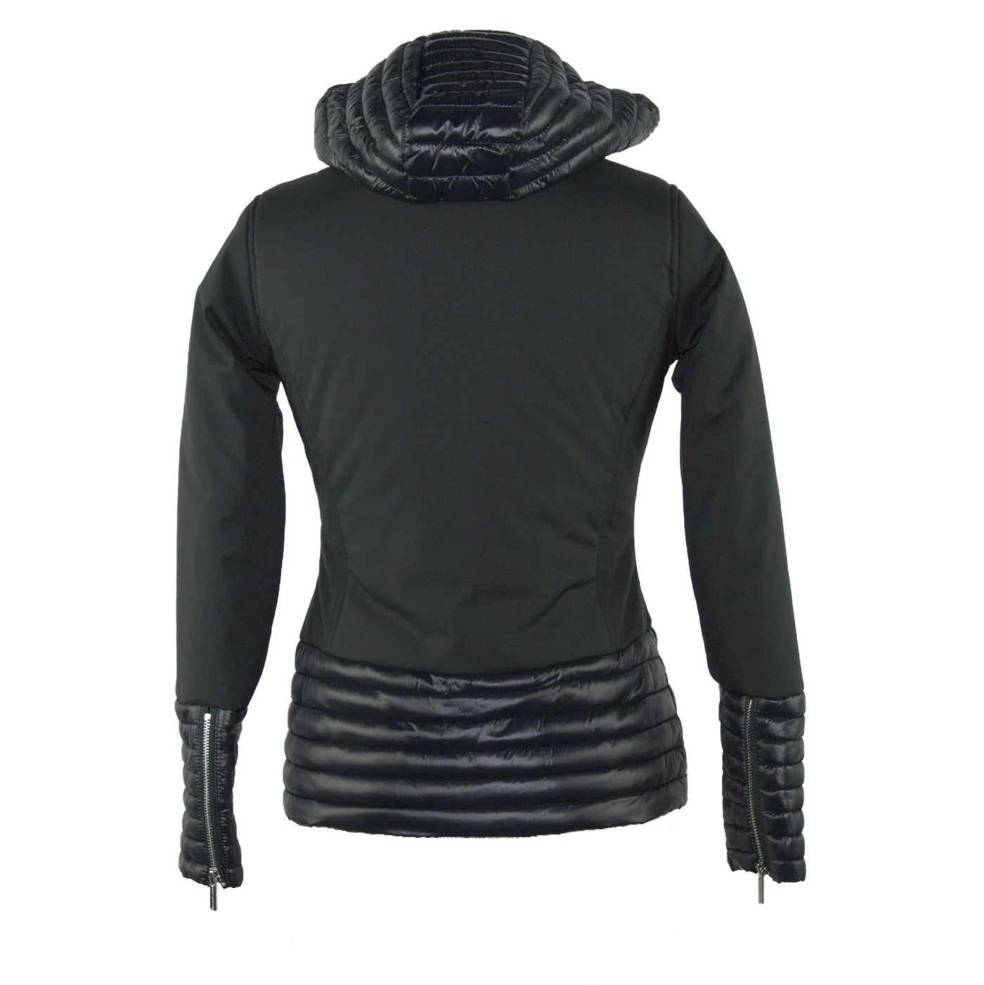 Maison Espin Black Polyester Jackets & Coat Black, feed-agegroup-adult, feed-color-Black, feed-gender-female, Jackets & Coats - Women - Clothing, L, M, Maison Espin, S, XS at SEYMAYKA