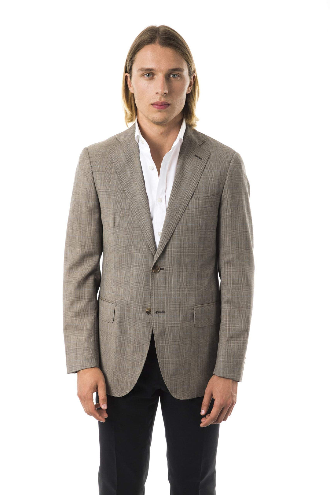 Uominitaliani front flap pocket  Blazer #men, Blazers - Men - Clothing, feed-color-Gray, feed-gender-adult, feed-gender-male, Gray, IT50 | L, IT52 | L, IT56 | XXL, Uominitaliani at SEYMAYKA