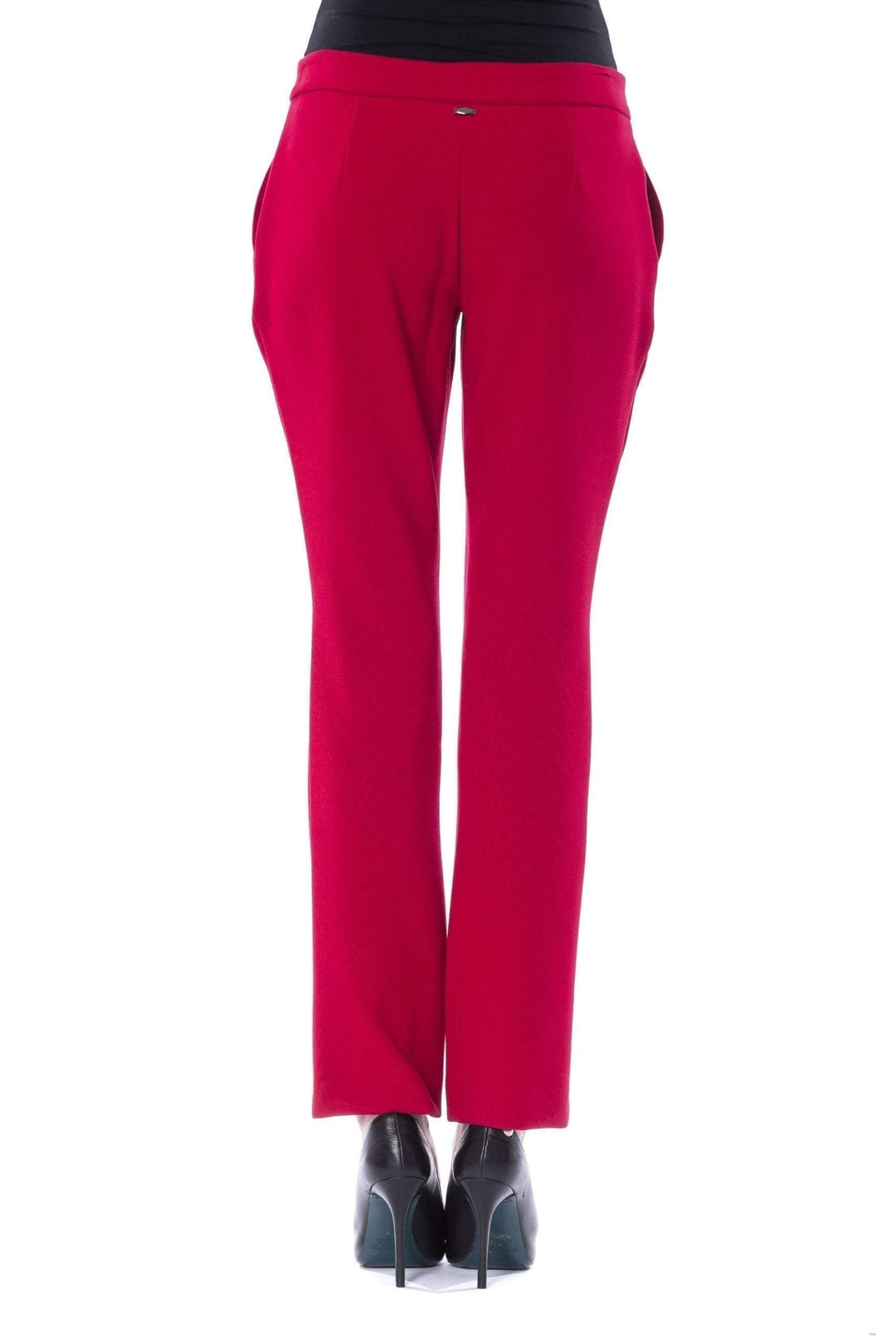 BYBLOS hook closure Jeans & Pant #women, BYBLOS, feed-agegroup-adult, feed-color-Fuchsia, feed-gender-female, Fuchsia, IT42 | S, IT44 | M, IT46 | L, Jeans & Pants - Women - Clothing at SEYMAYKA