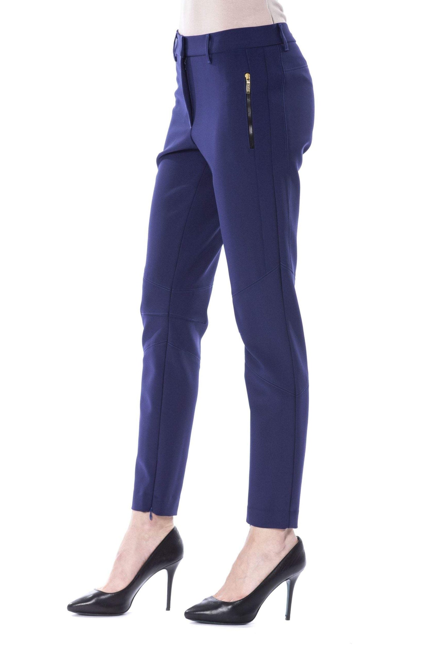 BYBLOS slim fit Jeans & Pant #women, Blue, BYBLOS, feed-agegroup-adult, feed-color-Blue, feed-gender-female, IT42 | S, IT44 | M, IT46 | L, IT48 | XL, Jeans & Pants - Women - Clothing at SEYMAYKA
