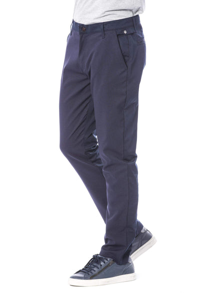 Verri Blue Polyester Jeans & Pant #men, Blue, feed-1, Jeans & Pants - Men - Clothing, Verri, W31, W32, W33, W34, W36 at SEYMAYKA