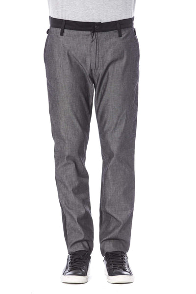 Verri Black Cotton Jeans & Pant #men, Black, feed-1, Jeans & Pants - Men - Clothing, Verri, W31, W32, W33, W40 at SEYMAYKA