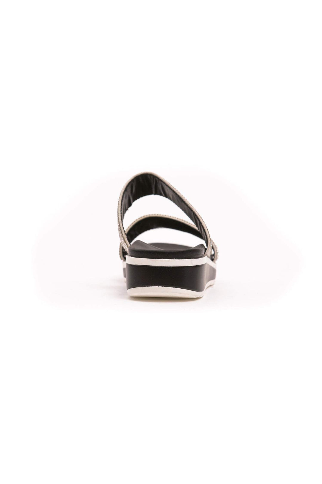 Péché Originel Silver Polyurethane Sandal EU36/US5.5, EU37/US6.5, EU38/US7.5, EU39/US6, EU40/US7, EU41/US8, feed-1, Péché Originel, Sandals - Women - Shoes, Silver at SEYMAYKA