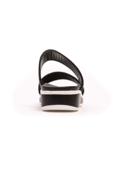Péché Originel Black Polyurethane Sandal Black, EU36/US5.5, EU37/US6.5, EU38/US7.5, EU39/US6, EU40/US7, EU41/US8, feed-1, Péché Originel, Sandals - Women - Shoes at SEYMAYKA