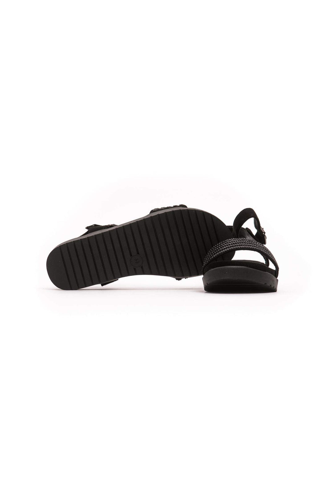 Péché Originel Black Sandal Black, EU35/US4.5, EU36/US5.5, EU37/US6.5, EU38/US7.5, EU39/US6, EU40/US7, EU41/US8, feed-1, Péché Originel, Sandals - Women - Shoes at SEYMAYKA