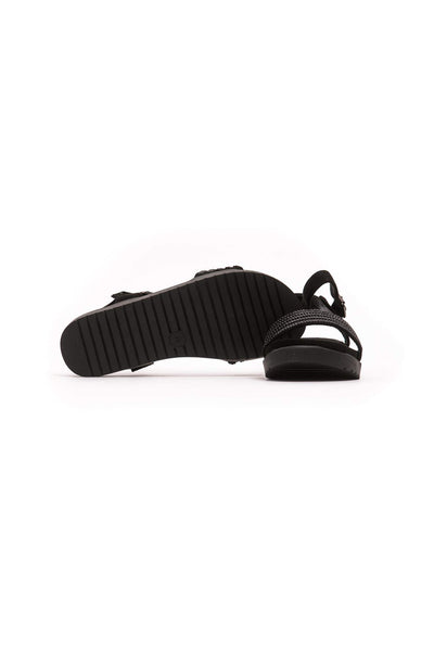 Péché Originel Black Sandal Black, EU35/US4.5, EU36/US5.5, EU37/US6.5, EU38/US7.5, EU39/US6, EU40/US7, EU41/US8, feed-1, Péché Originel, Sandals - Women - Shoes at SEYMAYKA