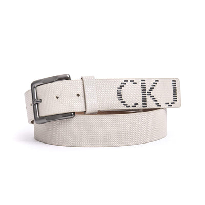 Calvin Klein Beige Leather Belt #men, Beige, Belts - Men - Accessories, Calvin Klein, feed-1 at SEYMAYKA