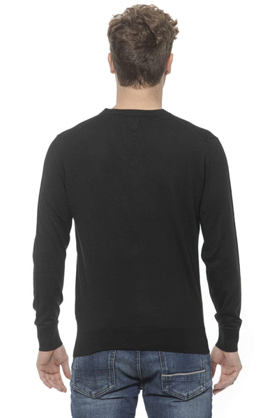 Billionaire Italian Couture v-neck emboidered  Sweater #men, 3XL, Billionaire Italian Couture, Black, feed-agegroup-adult, feed-color-Black, feed-gender-male, L, M, S, Sweaters - Men - Clothing, XL, XXL at SEYMAYKA