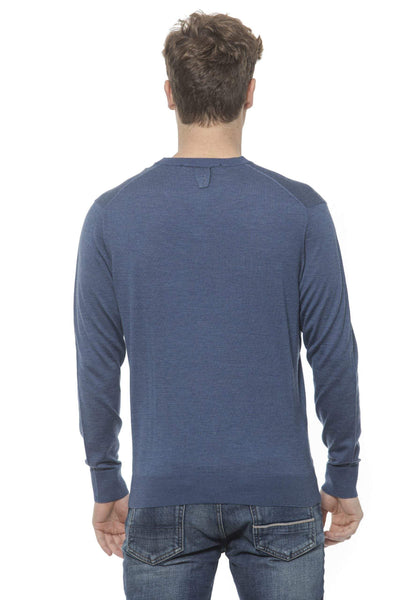 Billionaire Italian Couture v-neck emboidered  Sweater #men, Billionaire Italian Couture, Blue, feed-agegroup-adult, feed-color-Blue, feed-gender-male, L, M, Sweaters - Men - Clothing, XL at SEYMAYKA
