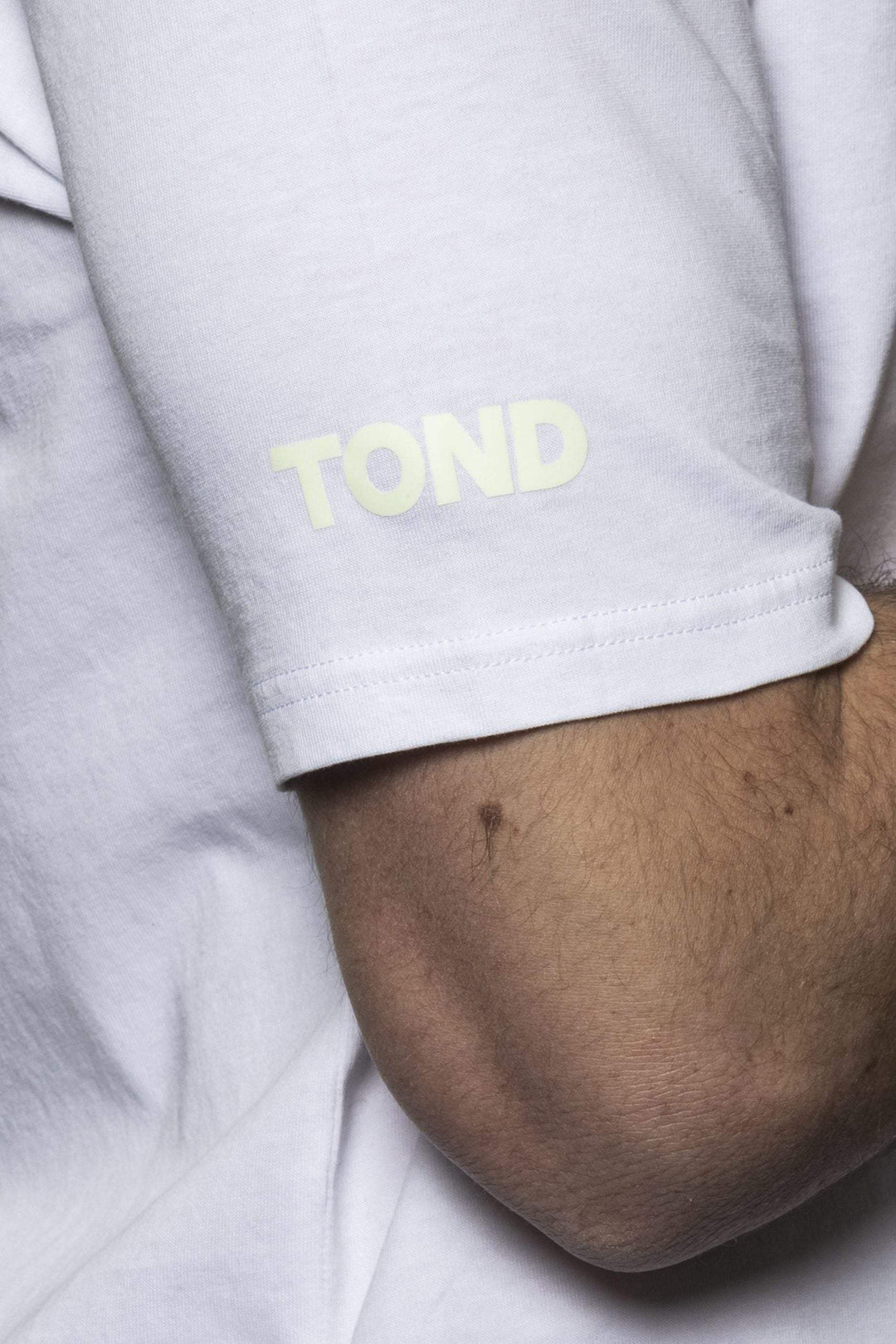 Tond White Cotton T-Shirt #men, feed-1, L, M, S, T-Shirts - Men - Clothing, Tond, White, XL at SEYMAYKA
