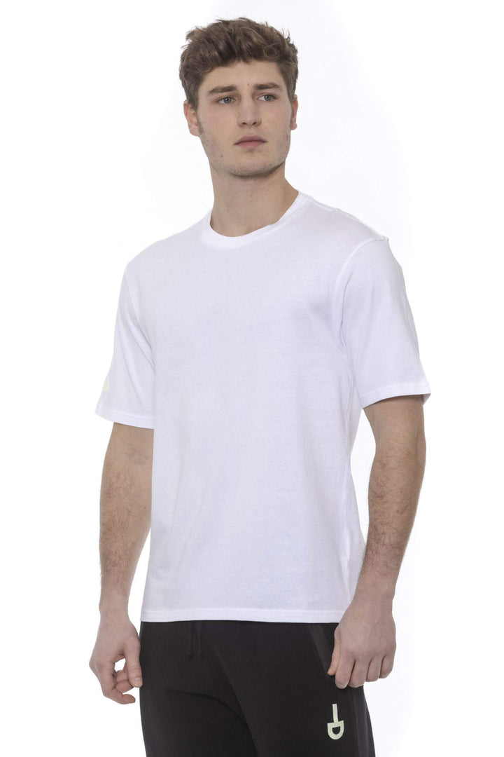 Tond White Cotton T-Shirt #men, feed-1, L, M, S, T-Shirts - Men - Clothing, Tond, White, XL at SEYMAYKA