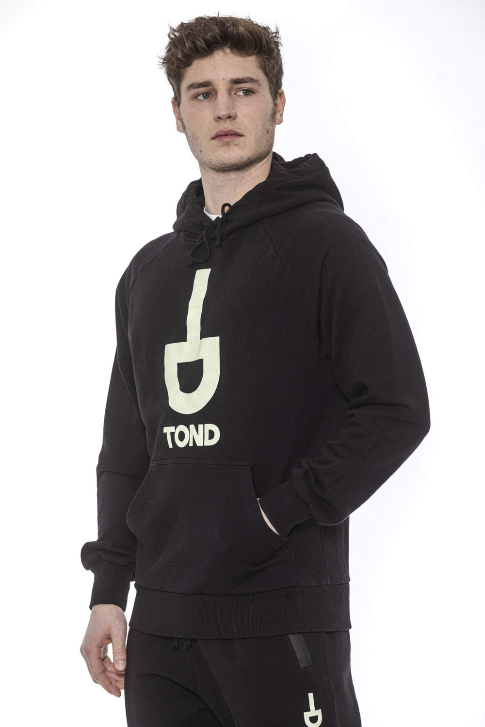 Tond Black Cotton Sweater #men, Black, feed-1, L, M, S, Sweaters - Men - Clothing, Tond at SEYMAYKA