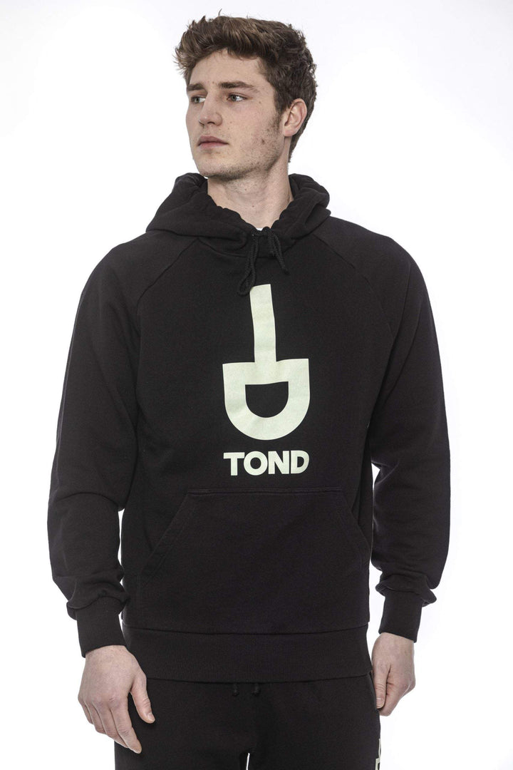 Tond Black Cotton Sweater #men, Black, feed-1, L, M, S, Sweaters - Men - Clothing, Tond at SEYMAYKA
