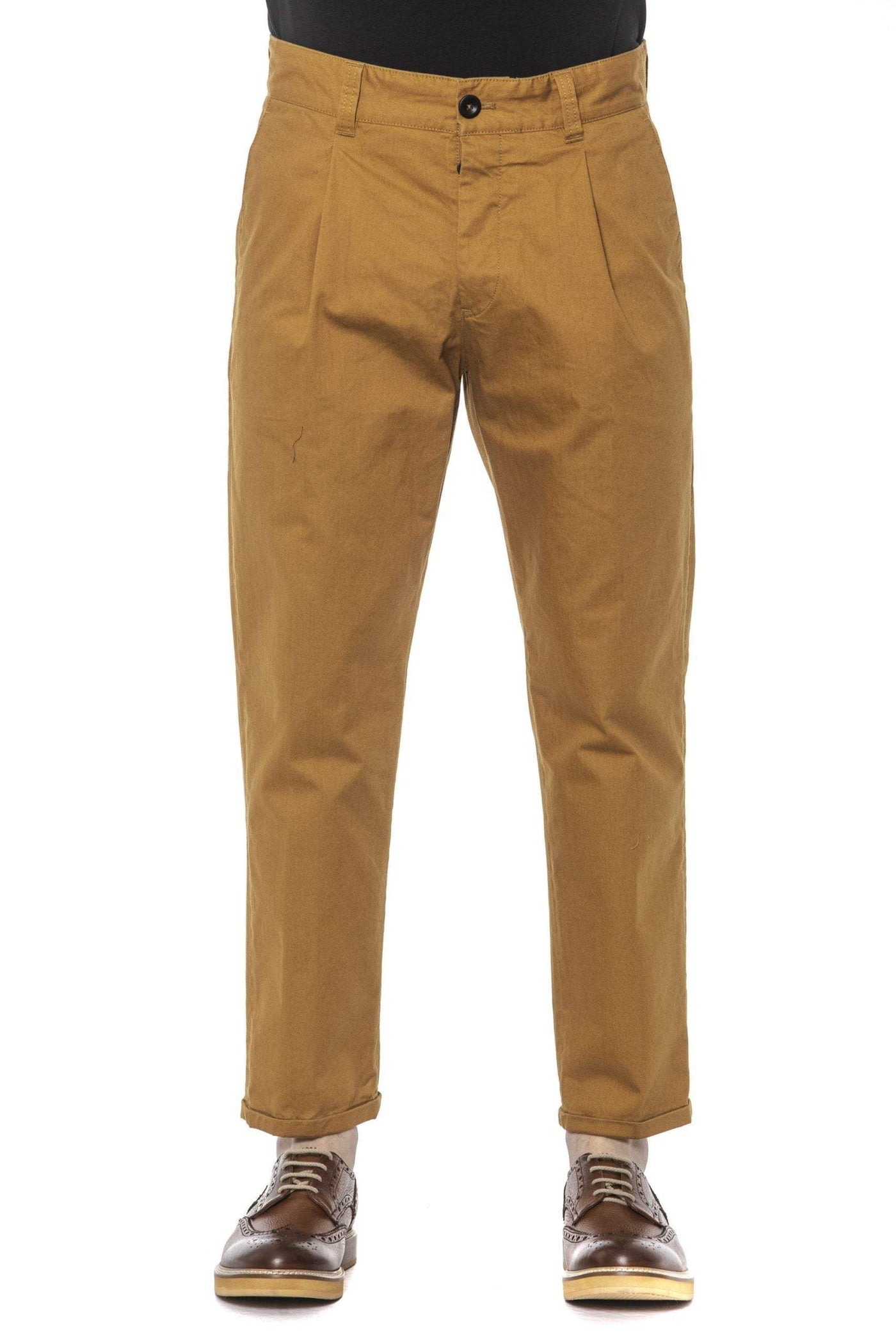 PT Torino Brown Cotton Jeans & Pant #men, Brown, feed-1, Jeans & Pants - Men - Clothing, PT Torino, W36 at SEYMAYKA