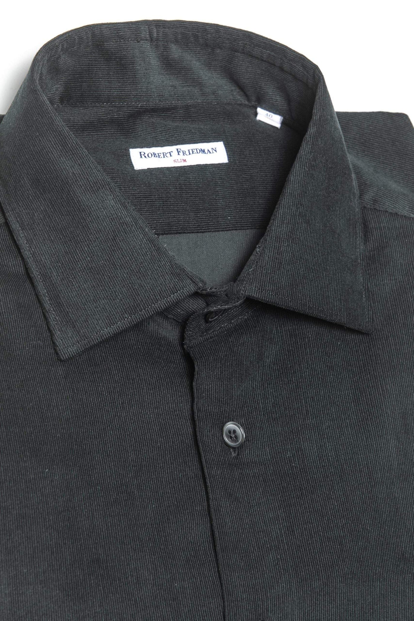 Robert Friedman Black Cotton Shirt #men, Black, feed-1, IT39 | S, IT40 | M, IT41 | L, IT42 | XL, Robert Friedman, Shirts - Men - Clothing at SEYMAYKA