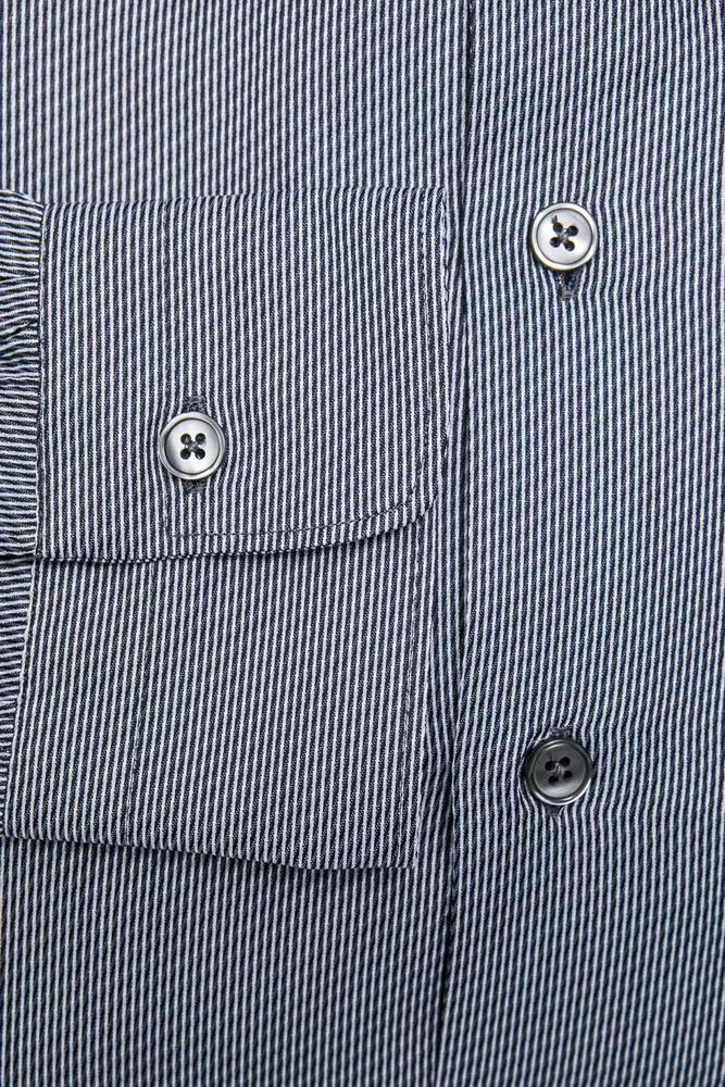 Robert Friedman Blue Cotton Shirt