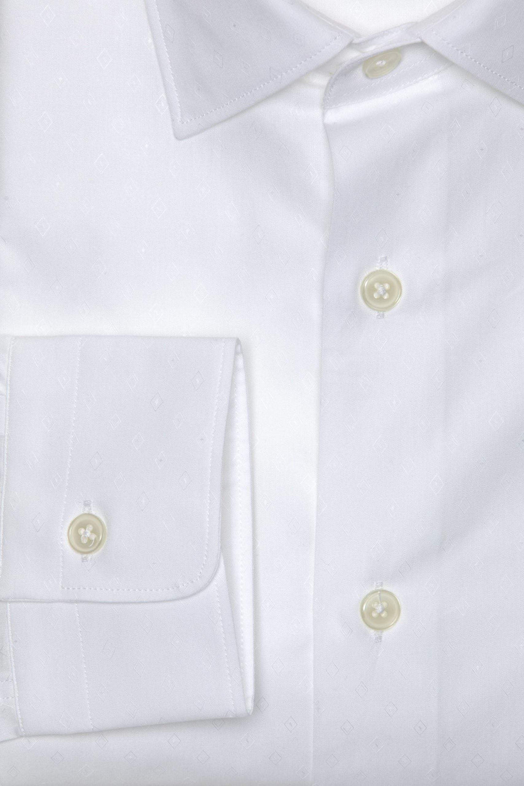 Robert Friedman White Cotton Shirt #men, feed-1, IT40 | M, Robert Friedman, Shirts - Men - Clothing, White at SEYMAYKA